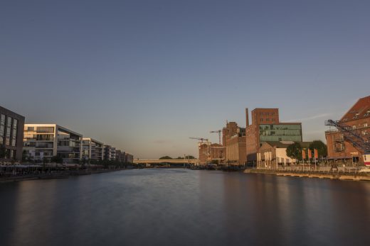 Hintergrundbild Duisburger Innenhafen HDR