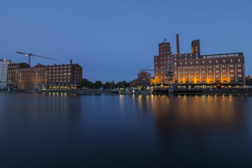 Hintergrundbild Küppersmühle und Werhahnmühle