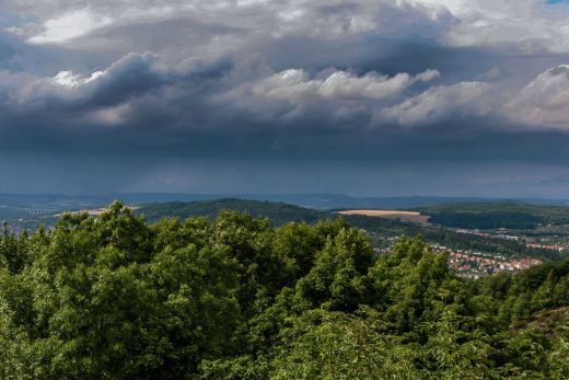Hintergrundbild Blick in Richtung Norden