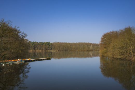 Hintergrundbild Frühlingsmorgen am Halterner Stausee