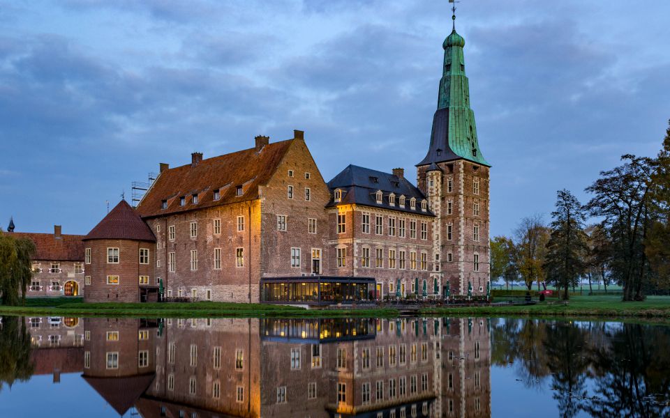 Hintergrundbild Herbst am Schloss Raesfeld