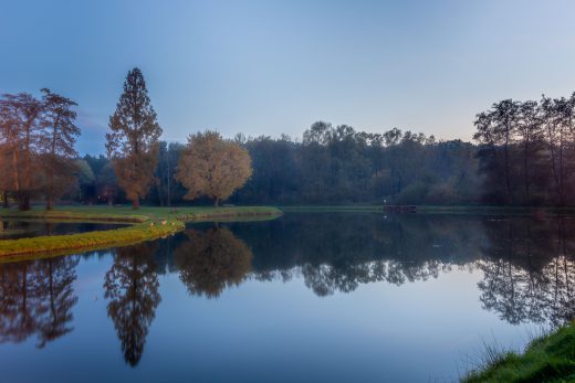 Hintergrundbild Stille im Schlosspark Raesfeld