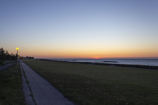 Hintergrundbild Auf dem Deich