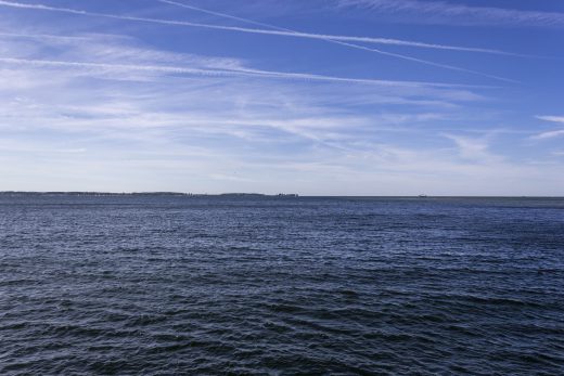 Hintergrundbild Blick in die Kieler Bucht