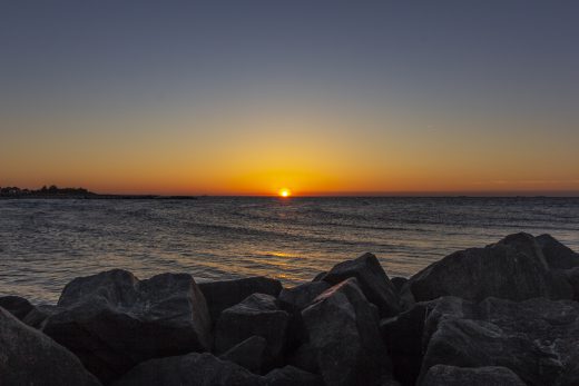 Hintergrundbild Traumhafter Sonnenuntergang