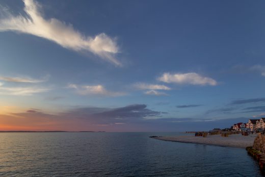 Hintergrundbild - Warten auf den Sonnenuntergang