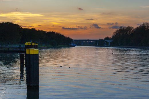 Hintergrundbild - Impressionen Schleuse Dorsten