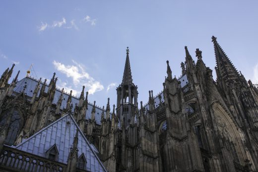 Hintergrundbild - Kölner Dom Südostseite