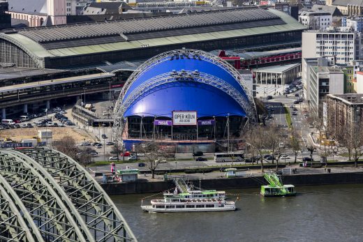 Hintergrundbild - Musical Dome in Köln