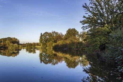 Hintergrundbild - Mühlteich der Tüshaus Mühle