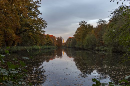 Hintergrundbild - Blick über den Mühlenbach