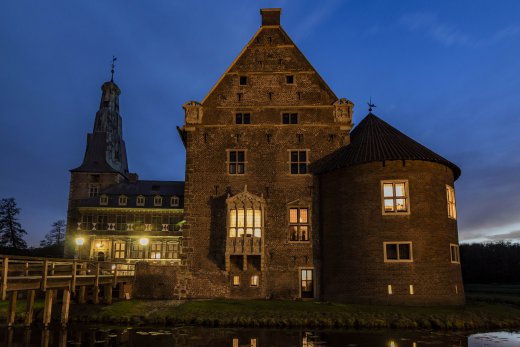 Hintergrundbild - Ostansicht von Schloss Raesfeld