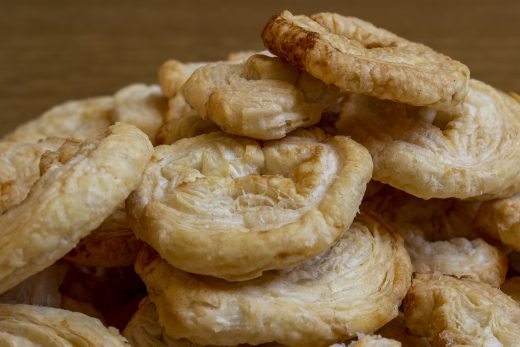 Hintergrundbild - Schweineöhrchen Nahaufnahme