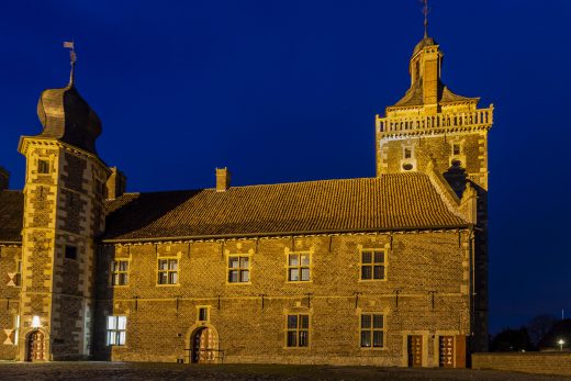 Hintergrundbild - Teil der Vorburg