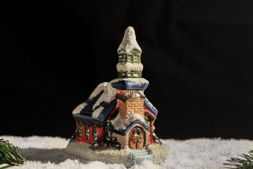 Hintergrundbild - Weihnachten Kleines Häuschen