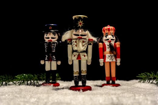 Hintergrundbild - Weihnachten Nussknacker Trio