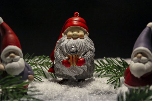 Hintergrundbild - Weihnachten Wichtel und Zwerg