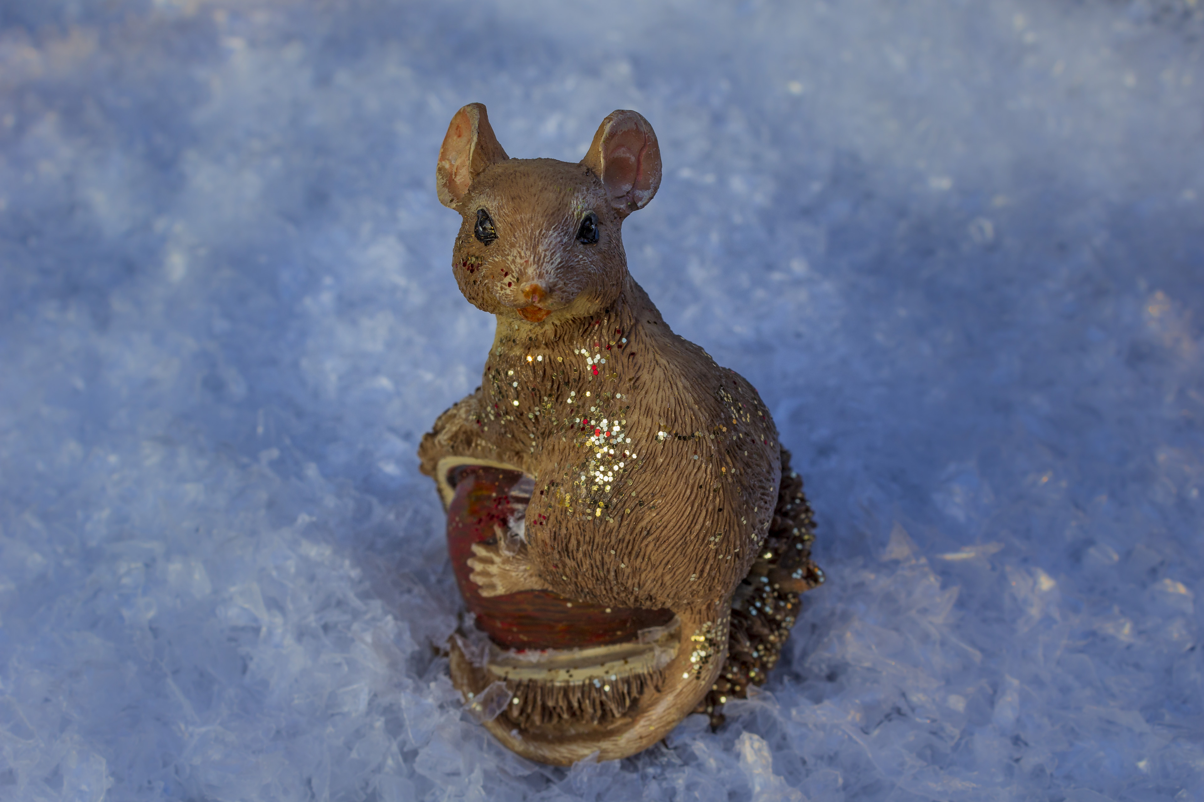 Weihnachten Maus Im Schnee Hintergrundbilder