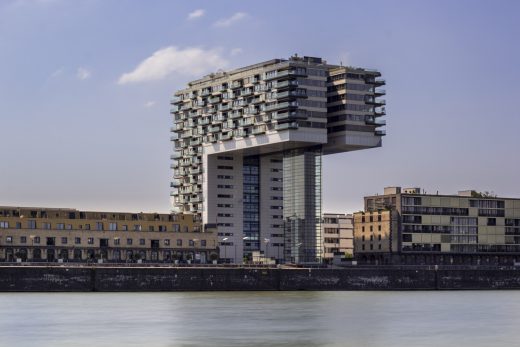Hintergrundbilder - Kranhaus Nord im Rheinauhafen