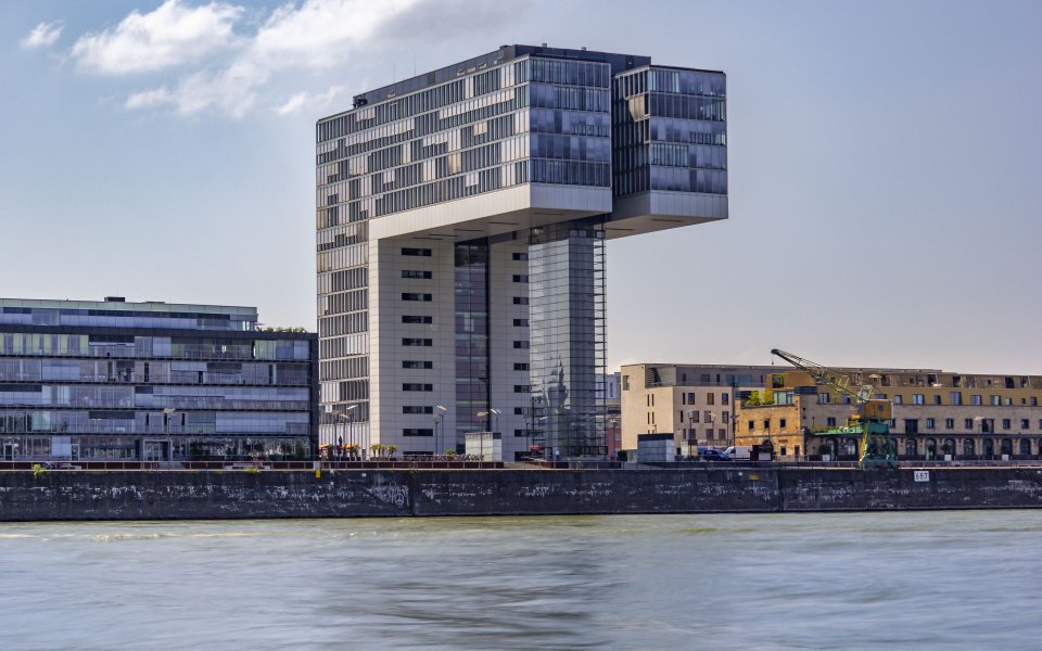 Hintergrundbilder - Langzeitbelichtung Kranhaus I