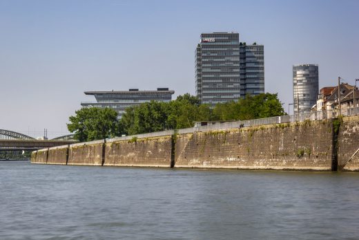 Hintergrundbilder - Lanxess Tower und Kölntriangle