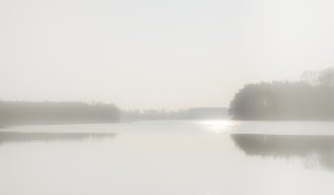 Hintergrundbild Nebel am Hullerner Stausee