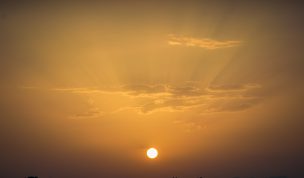 Hintergrundbild Sonnenuntergang Oliva 2