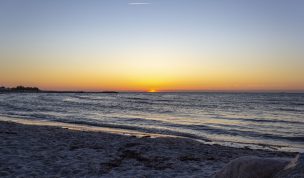 Hintergrundbild Die Sonne geht unter