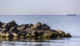 Hintergrundbild Buhne an der Ostsee