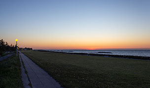 Hintergrundbild Auf dem Deich