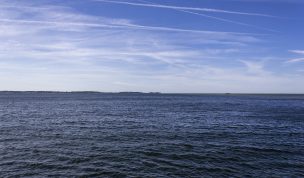 Hintergrundbild Blick in die Kieler Bucht