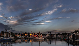 Hintergrundbild - Der Himmel über Laboe