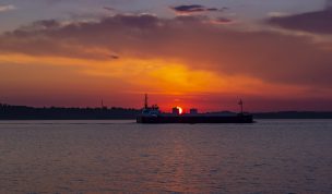 Hintergrundbild - Fantastischer Sonnenuntergang