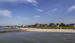 Hintergrundbild - Blick von der Seebrücke