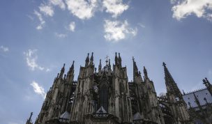 Hintergrundbild - Kölner Dom Ostseite