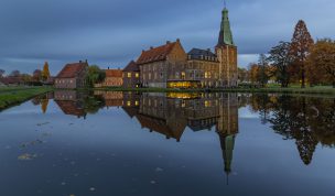 Hintergrundbild - Schloss Raesfeld im November