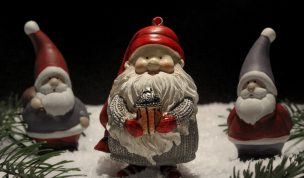 Hintergrundbild - Weihnachten Zwerg mit Wichteln