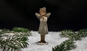 Hintergrundbild - Weihnachten Kleiner Engel