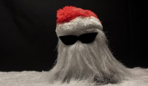 Hintergrundbild - Weihnachten Rocking Santa