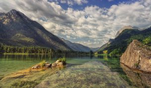 Hintergrundbilder - Hintersee in Bertesgaden