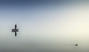 Hintergrundbilder - Lonely Fisherman