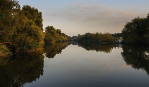Hintergrundbild Die Lippe in Dorsten